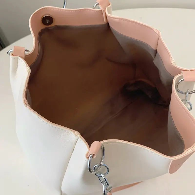 Textured Shoulder Bag