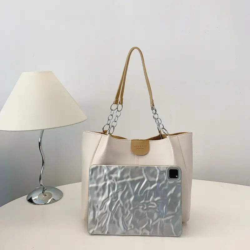 Textured Shoulder Bag