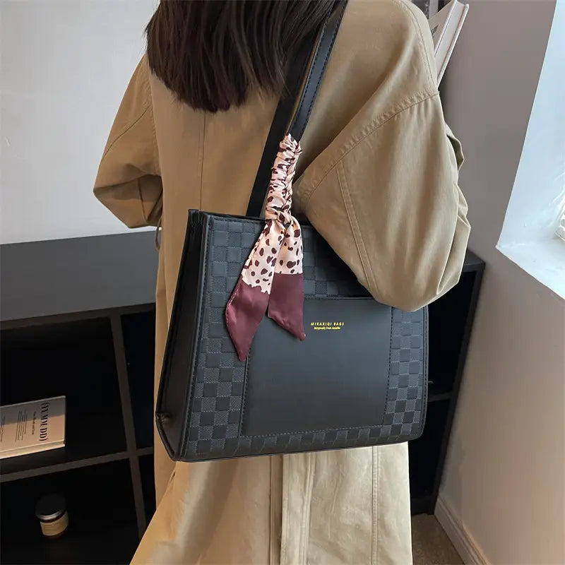 Textured Shoulder Bag