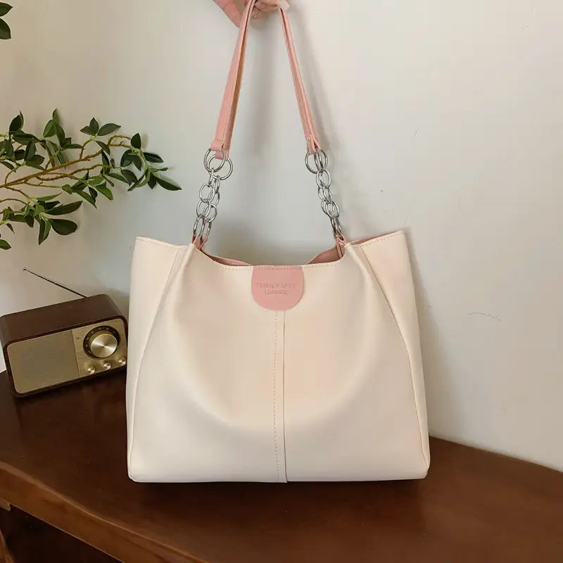 Textured Shoulder Bag