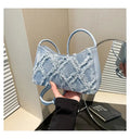 Denim Quilted Shoulder