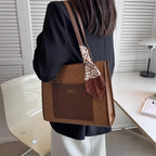 Textured Shoulder Bag