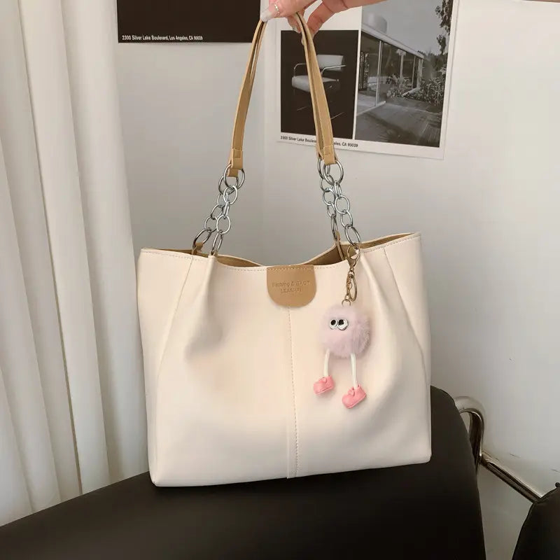 Textured Shoulder Bag