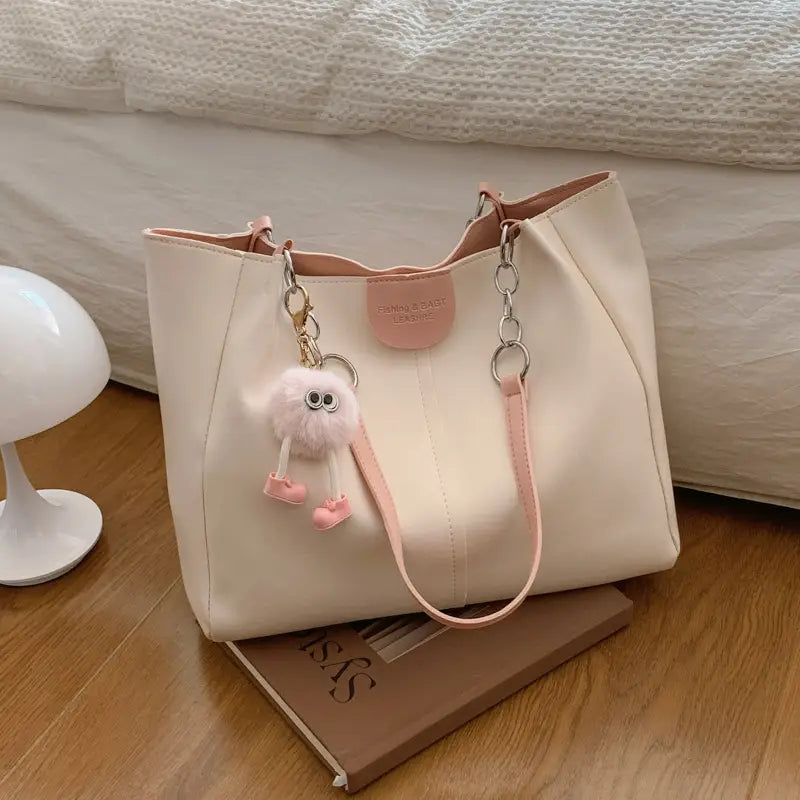 Textured Shoulder Bag